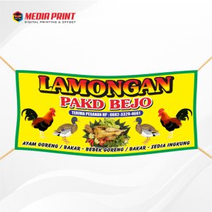 Spanduk Kain Printing